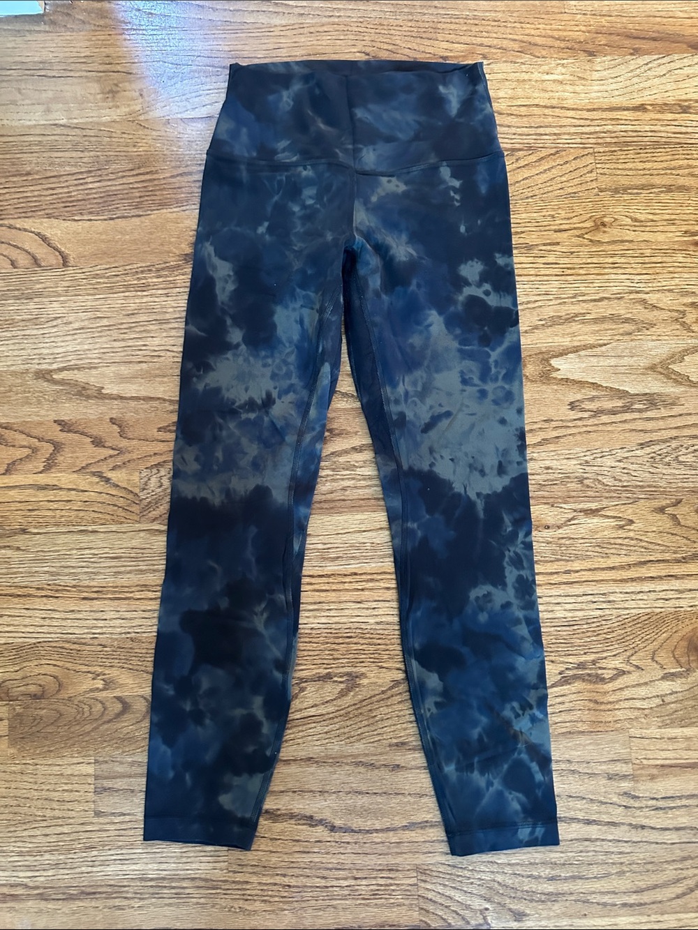 Lululemon Align high rise pant diamond dye green black camo size 6